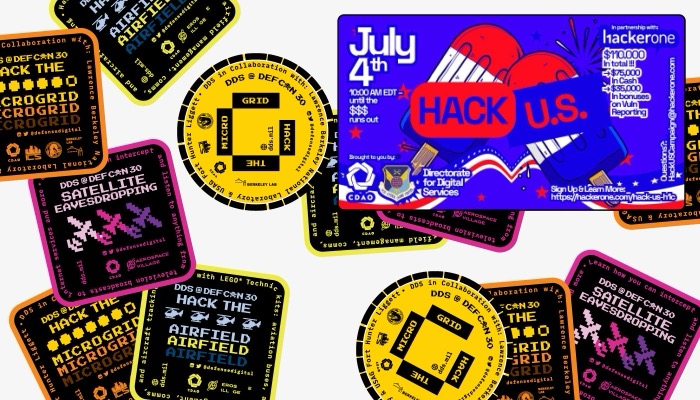 DDS branded stickers